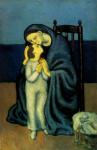 П. Пикассо. Мать и дитя. 1901. Частная коллекция